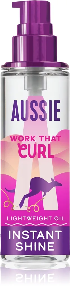 Aussie Bouncy Curls Work That Curl Feuchtigkeit spendendes und nährendes Haaröl 95 ml