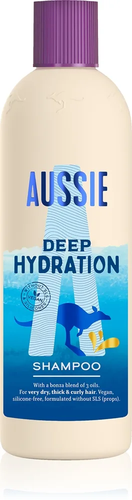 Aussie Deep Hydration Fuktgivande schampo för hår 300 ml