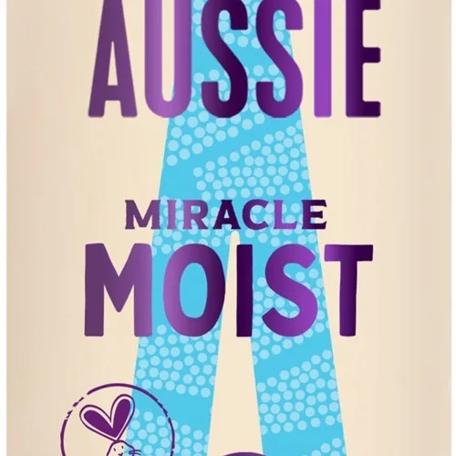 Aussie Miracle Moist Schampo 600 ml
