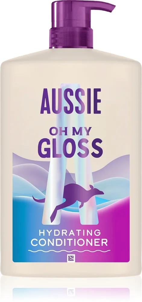 Aussie Oh My Gloss Hydrating Conditioner Lysnende og fugtgivende balsam 1000 ml