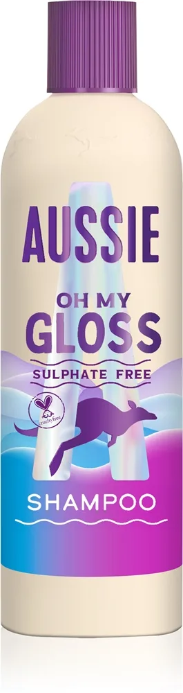 Aussie Oh My Gloss Shampoo Schampo för glansigt och mjukt hår 300 ml