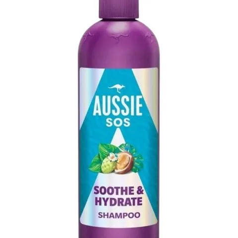 Aussie SOS Sooth & Hydrate Fuktgivande schampo för hår 300 ml