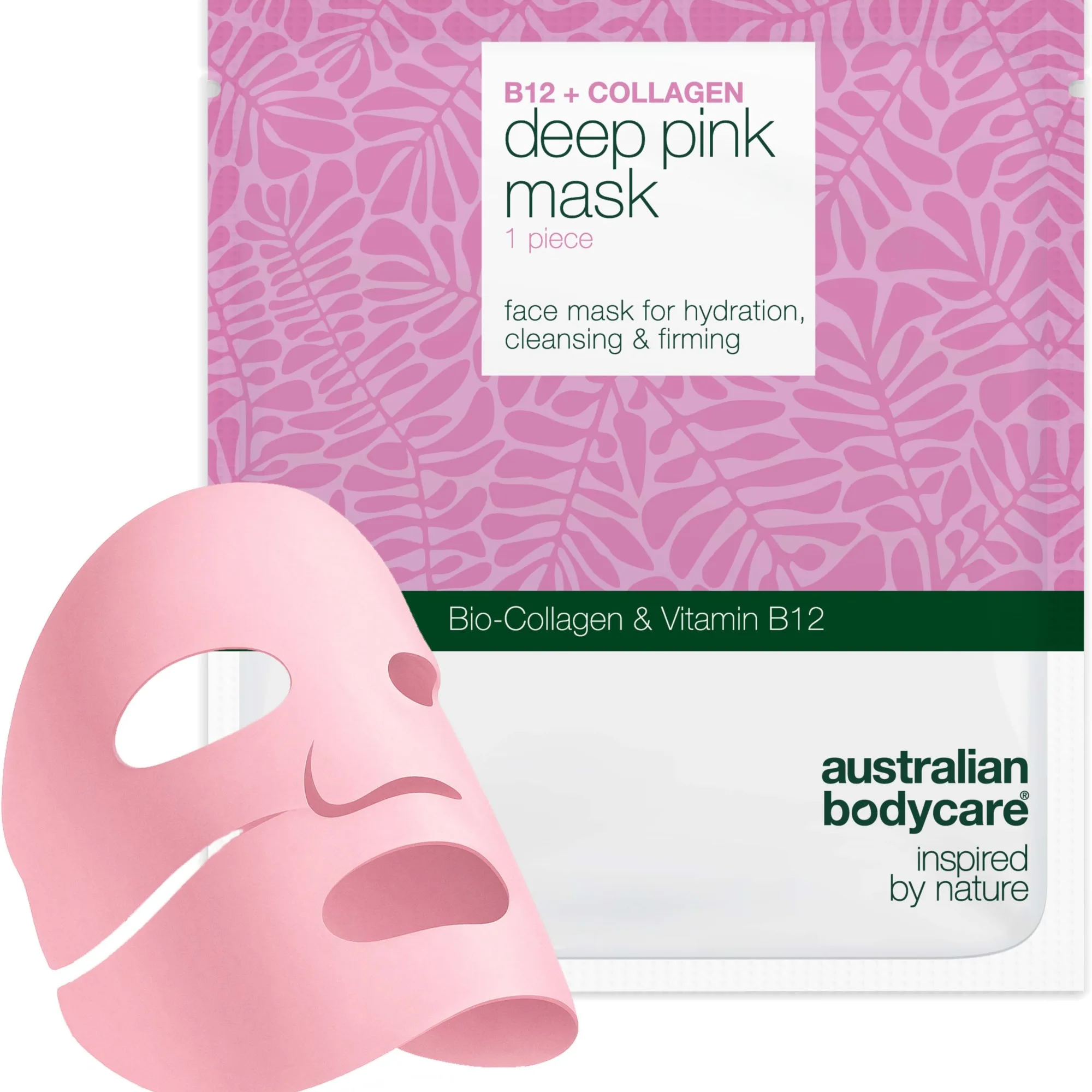 Australian Bodycare B12 + Collagen Deep Pink Mask 1 pcs.