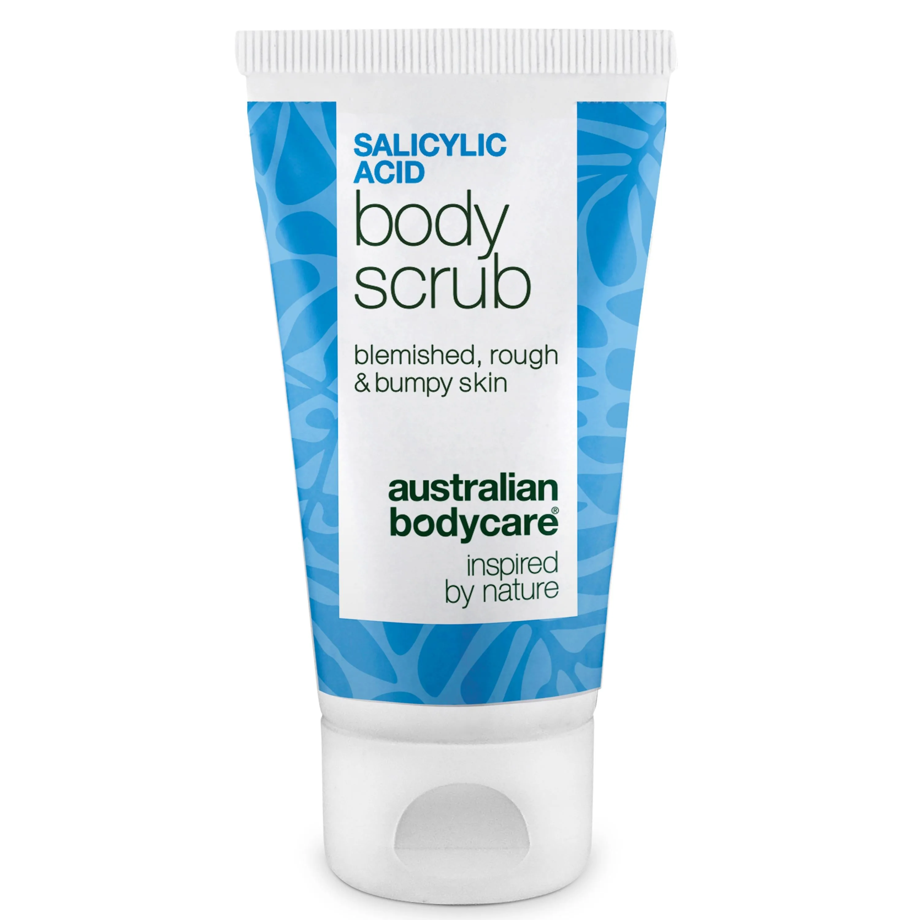 Body Scrub med salicylsyre 50 ml til uren hud på kroppen giver glattere hud â Body Scrub med salicylsyre i rejsestørrelse fjerner døde hudceller, bumser og tilstoppede porer. Indeholder salicylsyre, glykolsyre & glycerin
