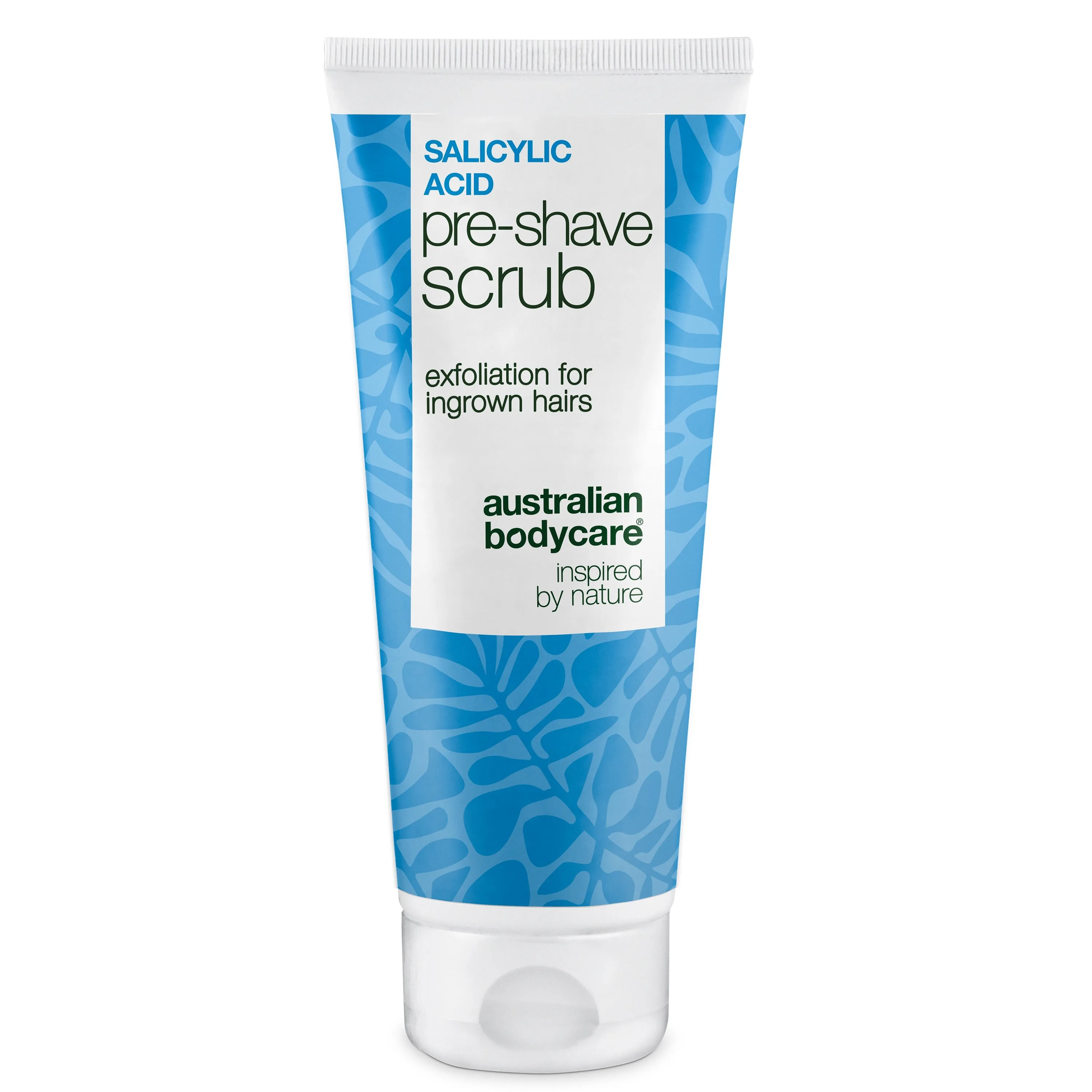 Salicylsyre Pre-shave Scrub mod indgroede hår & røde knopper â Undgå barberingsknopper og indgroede hår med effektive eksfoliering før barbering. Med salicylsyre (BHA), Glykolsyre (AHA) og glycerin. - 2 stk.