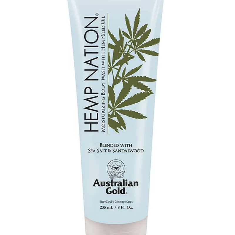 Australian Gold Hemp Nation Sea Salt And Sandalwood Body Wash 235 ml