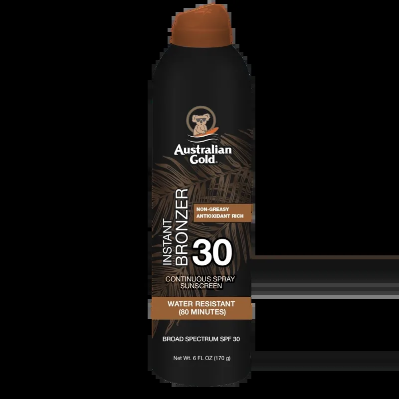 Australian Gold Instant Bronzer Solspray Med bronzer SPF 30 177 ml