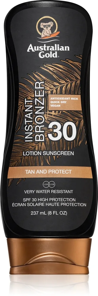 Australian Gold Protect Lotion With Bronzer Bronzelotion SPF 30 237 ml