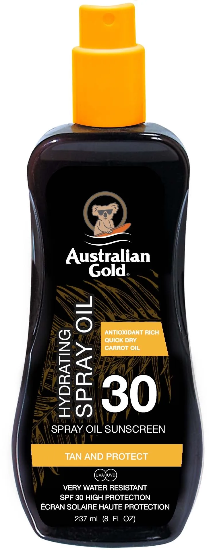 Australian Gold SPF 30 Carrot Intensifier Oil Spray 237 ml