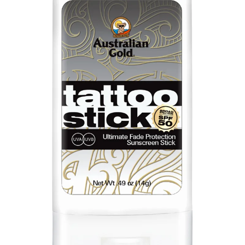 Australian Gold Tattoo Stick SPF 50 (Stop Beauty Waste) 14 g