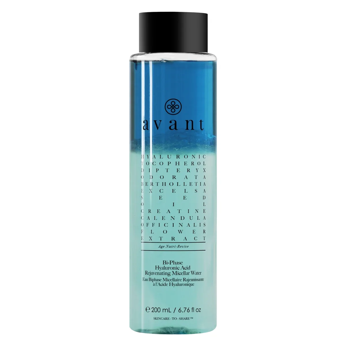 Avant Skincare Bi-Phase Hyaluronic Acid Rejuvenating Micellar Wat