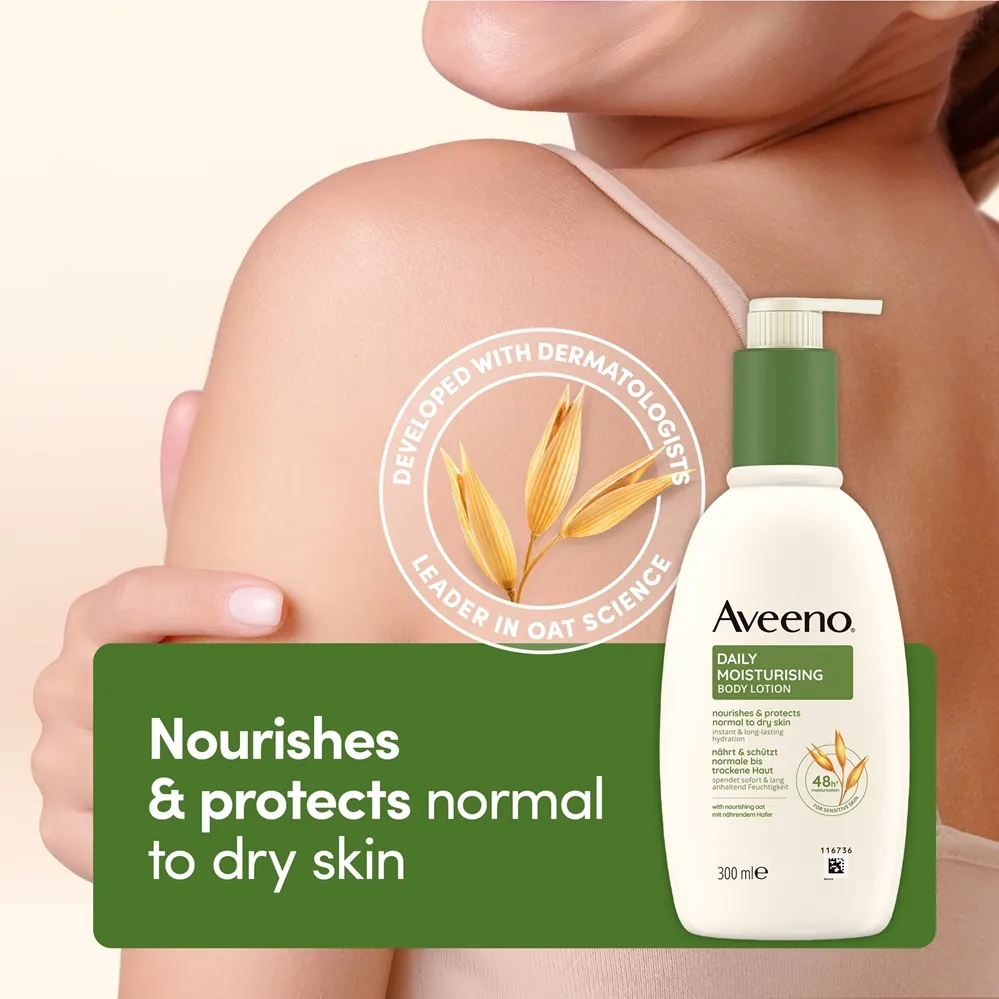 Aveeno Daily Moisturising Lotion Fuktgivande och närande kräm 300 ml