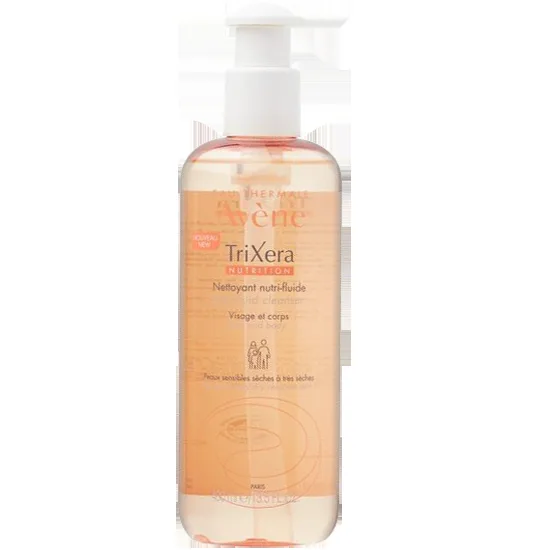 Avène TriXera Nutri-Fluid Cleanser 400 ml.
