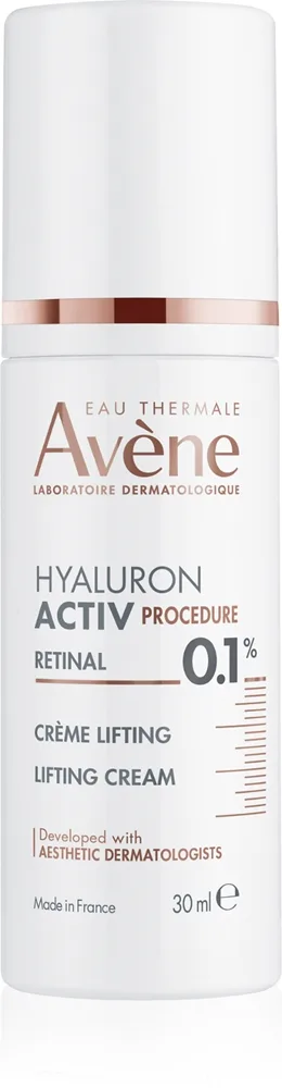 Avène Hyaluron Activ Procedure Lifting Cream Retinal 0.1% kohottava ja ryppyjä ehkäisevä voide sisältää retinalia 30 ml