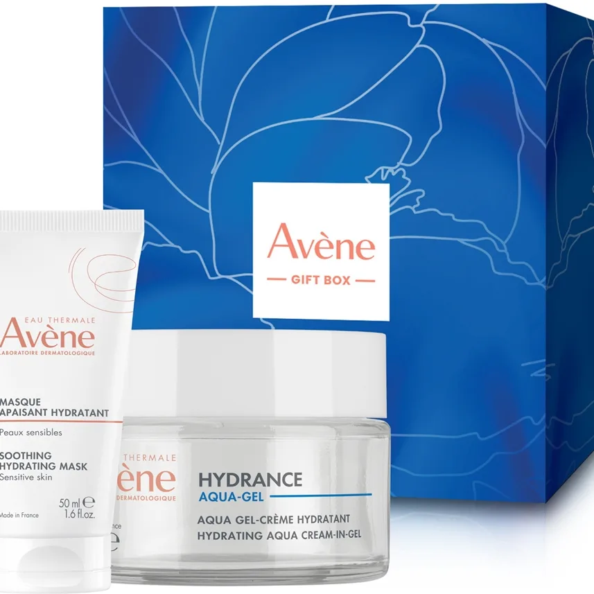 Avène Hydrance Gift Box joululahjasetti ihon tehokkaaseen kosteuttamiseen