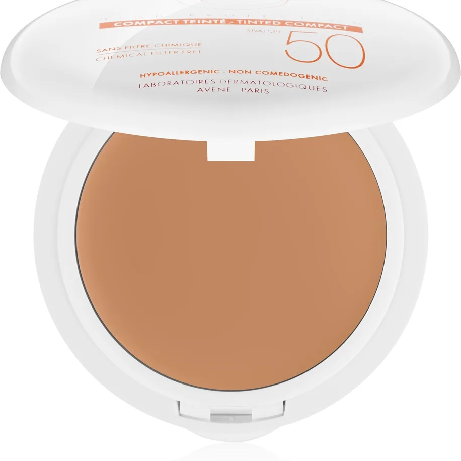 Avène Sun Mineral Tinted Compact Kompakt foundation SPF 50 Skygge Doré - Honey 10 g