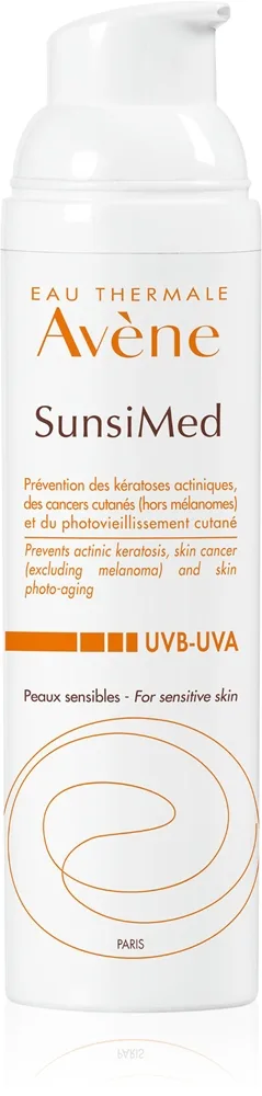 Avène Sun SunsiMed Skyddsemulsion för känslig och allergisk hud Hög solskyddsfaktor 80 ml