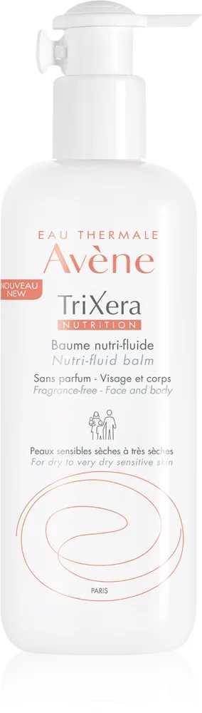 Avène TriXera Nutrition Intensivt närande balsamvätska för ansikte och kropp Doftfri 400 ml