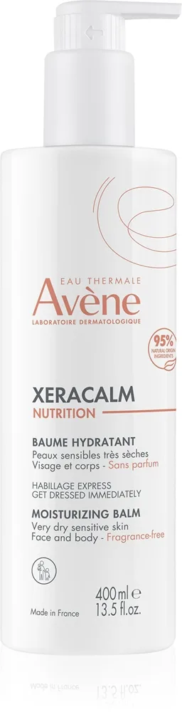 Avène XeraCalm Nutrition Djupt fuktgivande balsam för daglig användning 400 ml