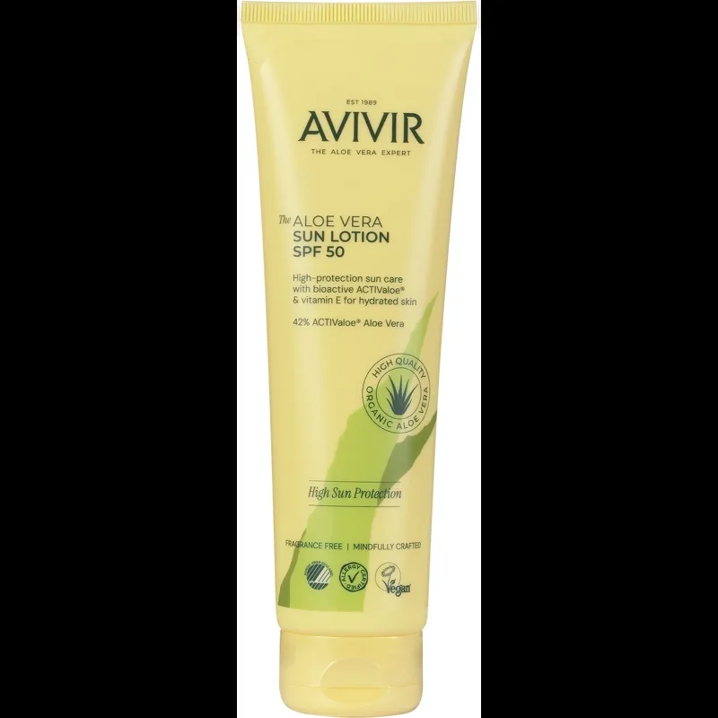 Avivir Sun Aloe Vera Sun Lotion SPF50 - 150 ml