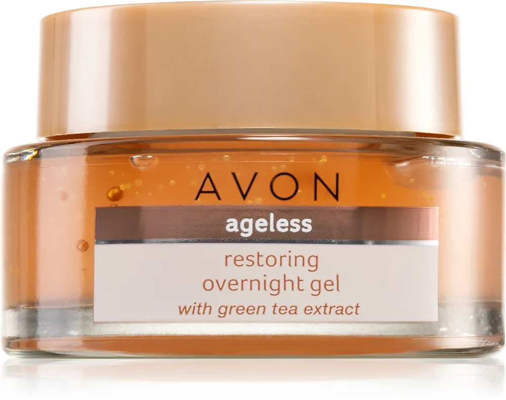 Avon Ageless uudistava yöhoito sisältää vihreä tee -uutetta 50 ml