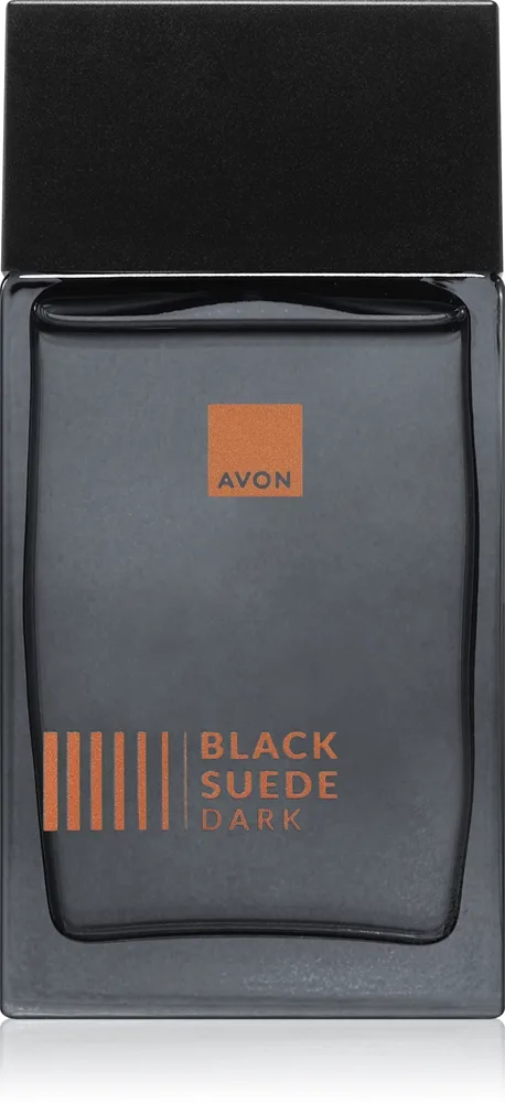 Avon Black Suede Dark Eau de Toilette -tuoksu miehille 100 ml