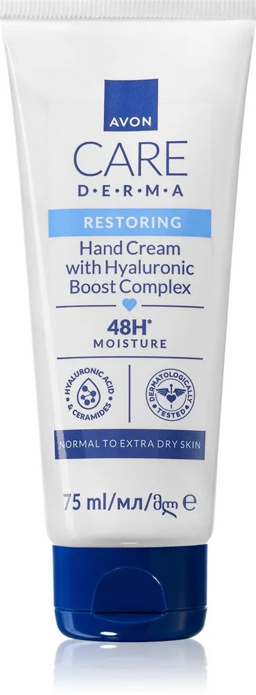 Avon Care Derma Restoring uudistava käsivoide sisältää keramideja 75 ml
