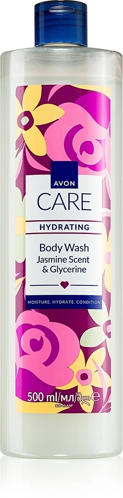 Avon Care Jasmine Scent & Glycerine kosteuttava suihkugeeli 500 ml