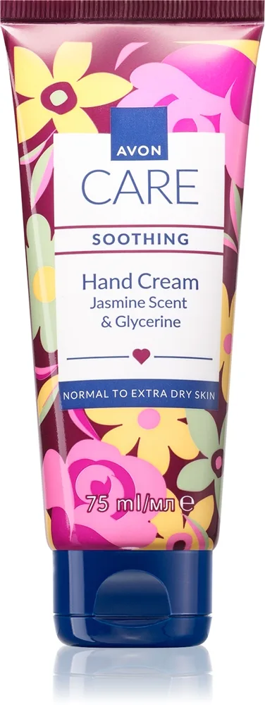 Avon Care Jasmine Scent & Glycerine käsivoide kosteuttava vaikutus 75 ml
