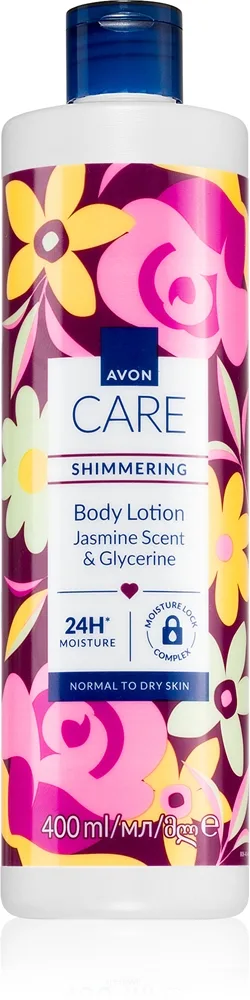 Avon Care Jasmine Scent & Glycerine Skimrande mjölk För normal och torr hud 400 ml