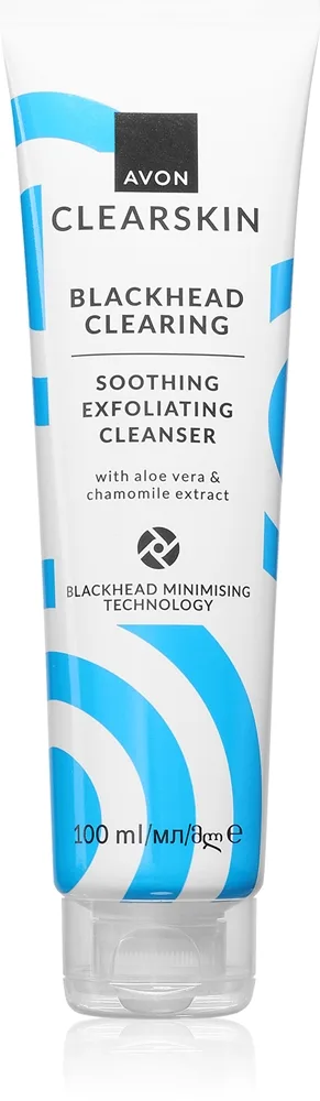 Avon Clearskin Blackhead Clearing Rengörande gel-skrubb Mot pormaskar 100 ml