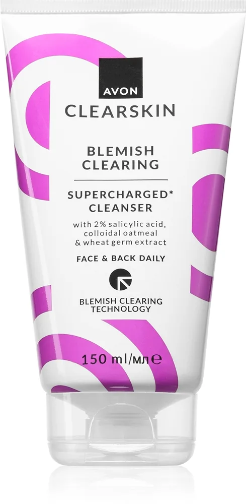 Avon Clearskin Blemish Clearing Gel ansiktsrengörare motverkar rodnader 150 ml
