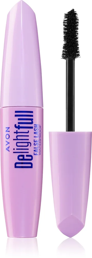 Avon DelightFull False Lash vedenkestävä pidentävä ripsiväri sävy Lava Brown 10 ml