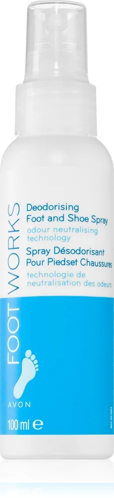 Avon Foot Works deodoranttisuihke jalkoihin 100 ml