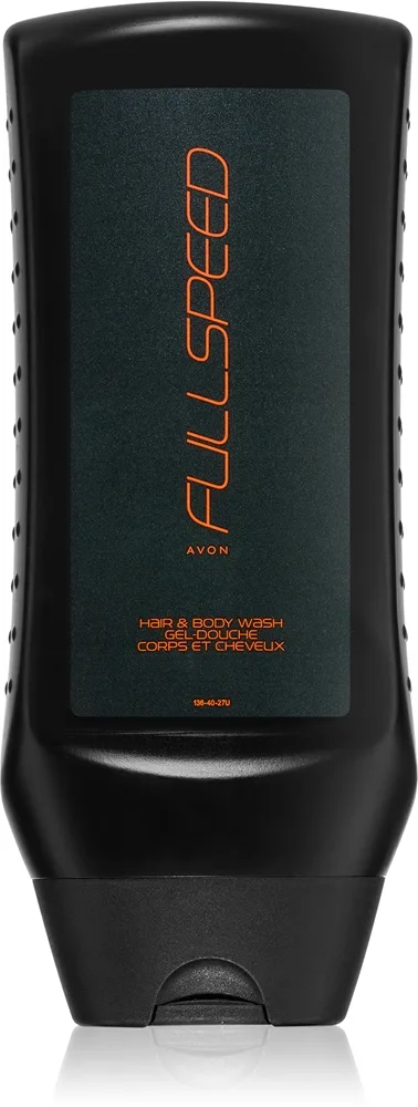 Avon Full Speed hajustettu suihkugeeli 2in1 miehille 250 ml