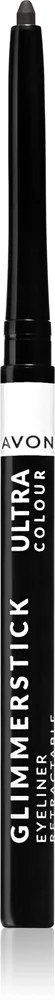 Avon Glimmerstick Diamond tarkka silmänrajauskynä sisältää E-vitamiinia sävy Black Bioux 0.35 g