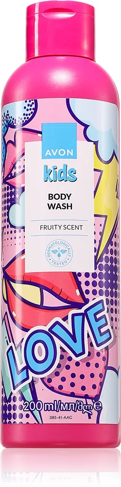 Avon Kids Fruit Silkig duschgel 200 ml