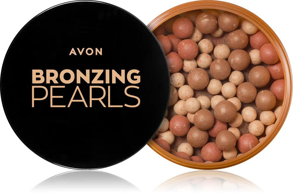Avon Pearls Bronzningstonade pärlor Skugga Cool 28 g