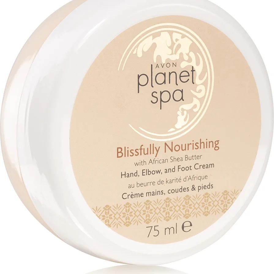 Avon Planet Spa Blissfully Nourishing Närande handkräm för ben 75 ml