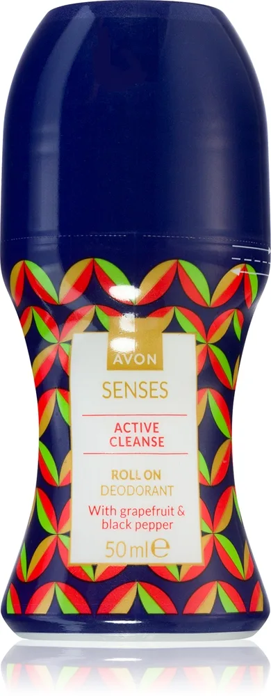 Avon Senses Active Cleanse roll-on-deodorantti 50 ml