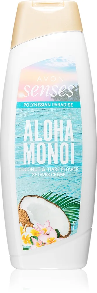 Avon Senses Aloha Monoi Krämig duschgel 500 ml