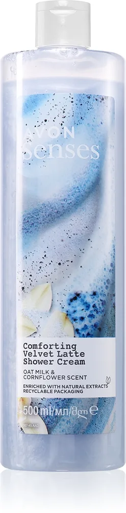 Avon Senses Comforting Velvet Latte Mild duschkräm 500 ml