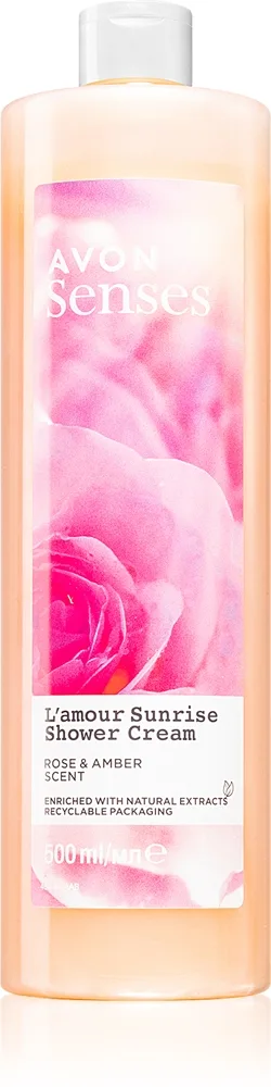 Avon Senses L'amour Sunrise Lindrande duschkräm 500 ml
