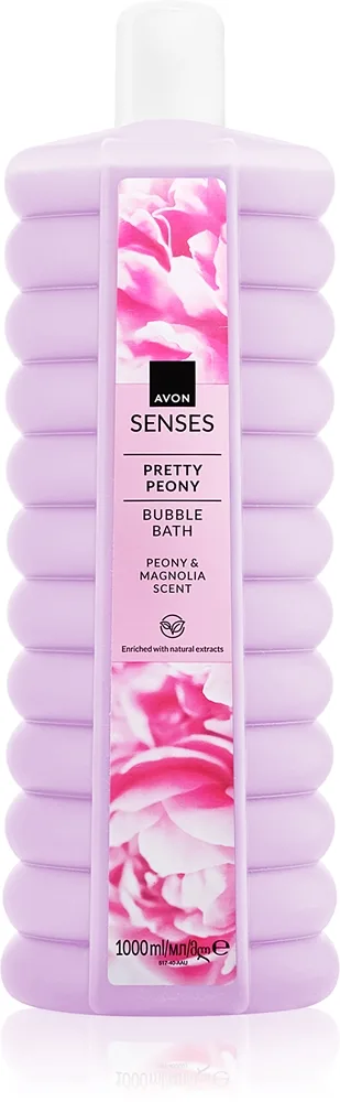 Avon Senses Pretty Peony & Magnolia kylpyvaahto 500 ml