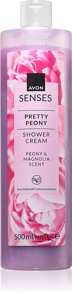 Avon Senses Pretty Peony & Magnolia hellävarainen suihkuvoide 250 ml