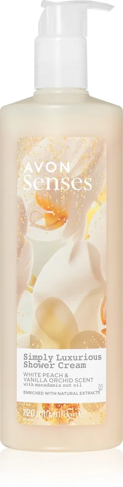 Avon Senses Simply Luxurious Krämig duschgel 720 ml