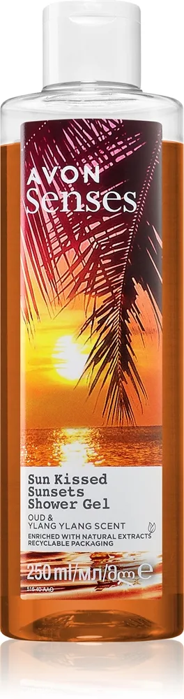Avon Senses Sun Kissed Sunsets virkistävä suihkugeeli 500 ml