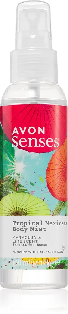 Avon Senses Tropical Mexicana Uppfriskande kropp spray 100 ml
