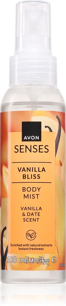 Avon Senses Vanilla Bliss vartalosuihke naisille 100 ml