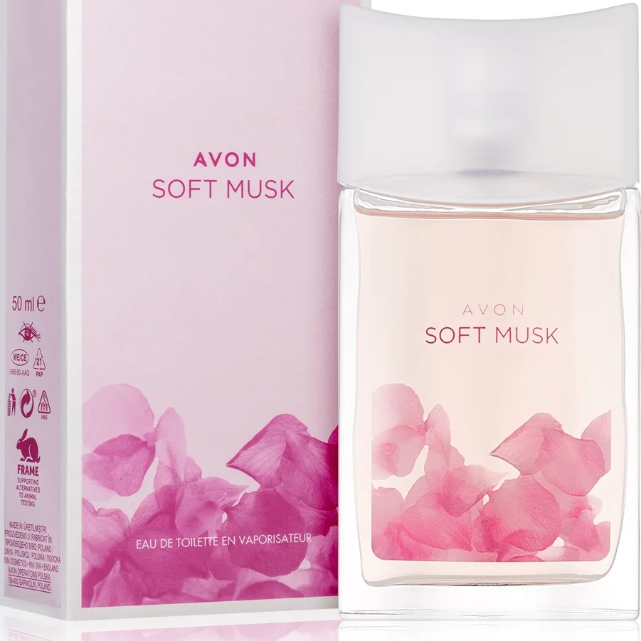 Avon Soft Musk Eau de Toilette för Kvinnor 50 ml